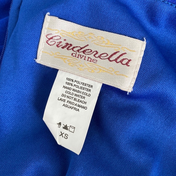 Royal blue gown - Picture 7 of 8